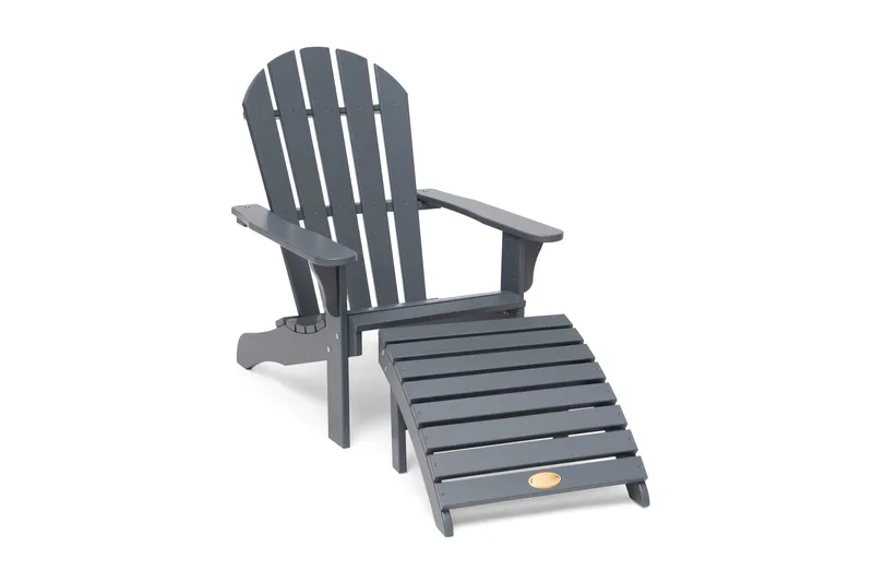 Hillerstorp Tennessee Däckstol - Grå - Utemöbler - Utestolar & fåtöljer - Solstol - Däckstol