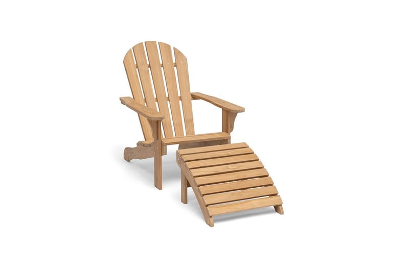Däckstol Hillerstorp Tennessee Teak Natur - Utemöbler - Utestolar & fåtöljer - Solstol - Däckstol