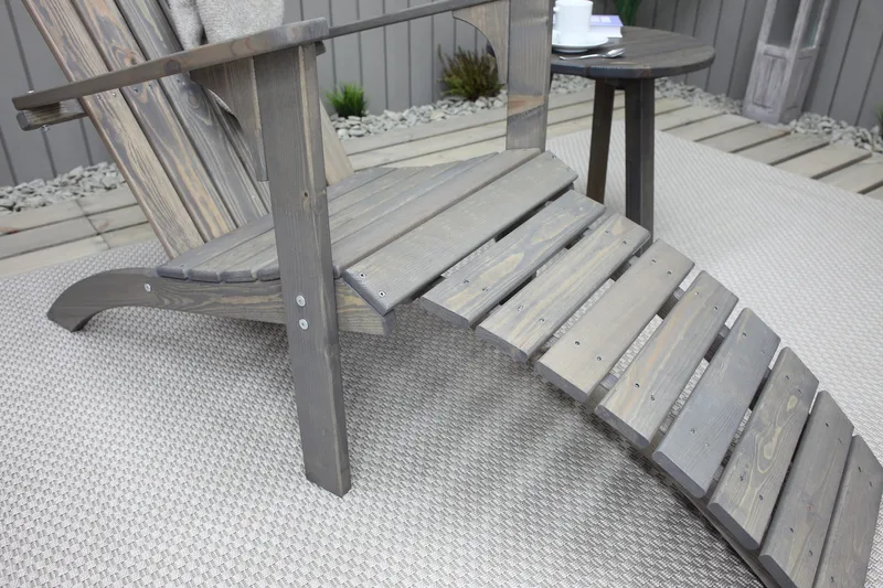 Rolston Däckstol - Grå - Utemöbler - Utestolar & fåtöljer - Solstol - Däckstol