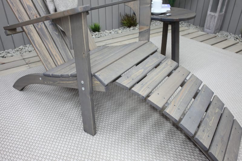 Rolston Däckstol - Grå - Utemöbler - Utestolar & fåtöljer - Solstol - Däckstol