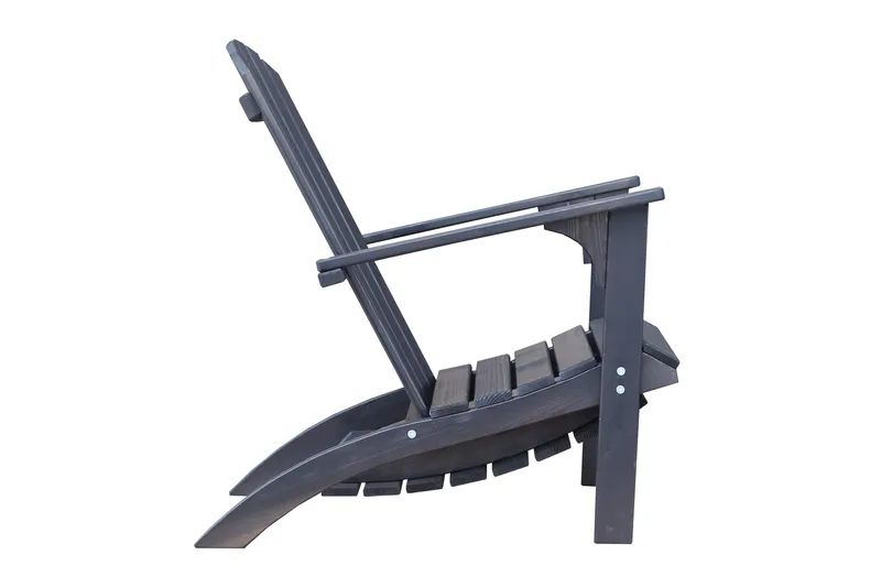 Rolston Däckstol - Kaffesvart - Utemöbler - Utestolar & fåtöljer - Solstol - Däckstol