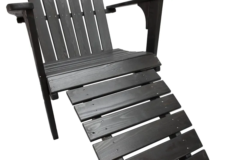 Rolston Däckstol - Kaffesvart - Utemöbler - Utestolar & fåtöljer - Solstol - Däckstol