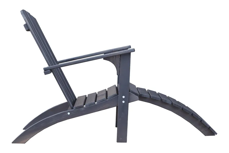 Rolston Däckstol - Kaffesvart - Utemöbler - Utestolar & fåtöljer - Solstol - Däckstol