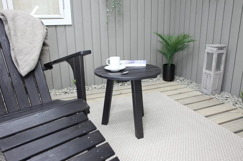 Rolston Däckstol - Kaffesvart - Utemöbler - Utestolar & fåtöljer - Solstol - Däckstol