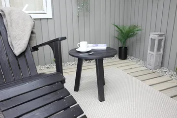 Rolston Däckstol - Kaffesvart - Utemöbler - Utestolar & fåtöljer - Solstol - Däckstol