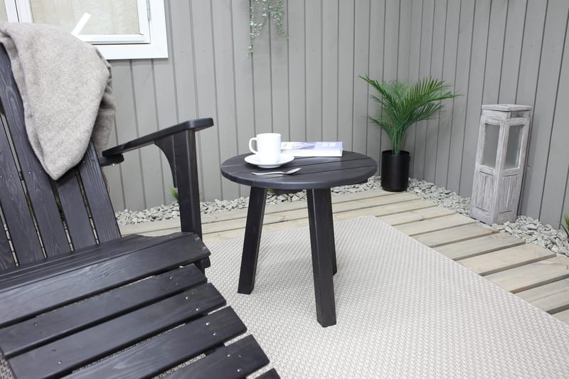 Rolston Däckstol - Kaffesvart - Utemöbler - Utestolar & fåtöljer - Solstol - Däckstol