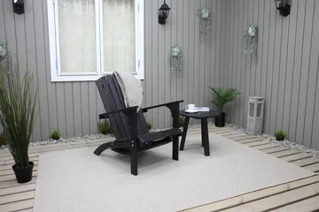 Rolston Däckstol - Kaffesvart - Utemöbler - Utestolar & fåtöljer - Solstol - Däckstol