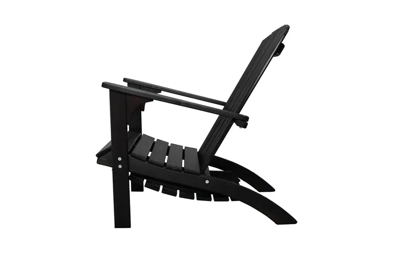 Rolston Däckstol - Kaffesvart - Utemöbler - Utestolar & fåtöljer - Solstol - Däckstol