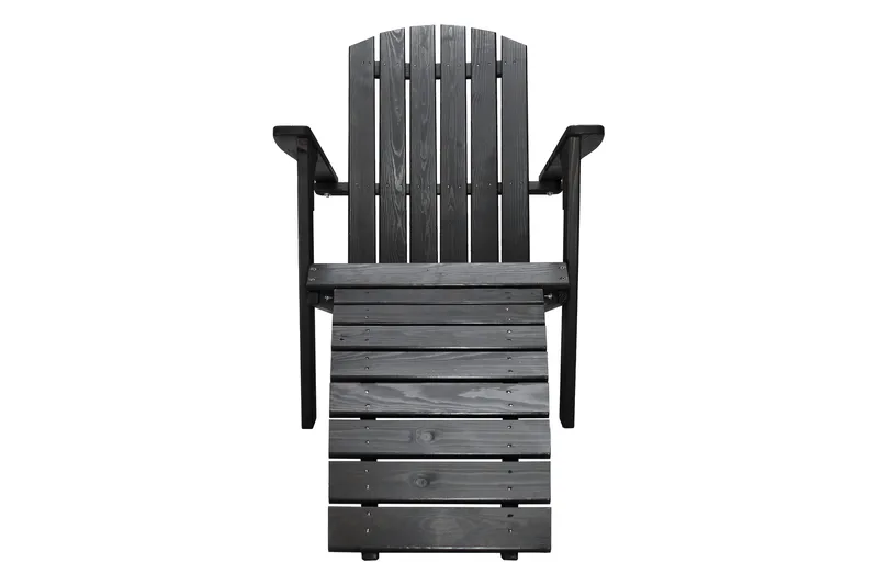 Rolston Däckstol - Kaffesvart - Utemöbler - Utestolar & fåtöljer - Solstol - Däckstol