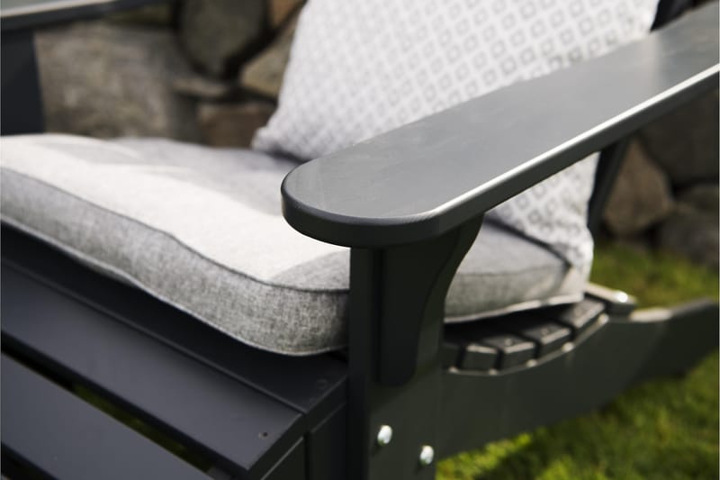 Tennessee Däckstol med Fotstöd 2-pack Orkangrå - Hillerstorp - Utemöbler - Utestolar & fåtöljer - Solstol - Däckstol