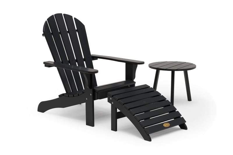 Tennessee Däckstol med Fotstöd Orkangrå - Hillerstorp - Utemöbler - Utestolar & fåtöljer - Solstol - Däckstol