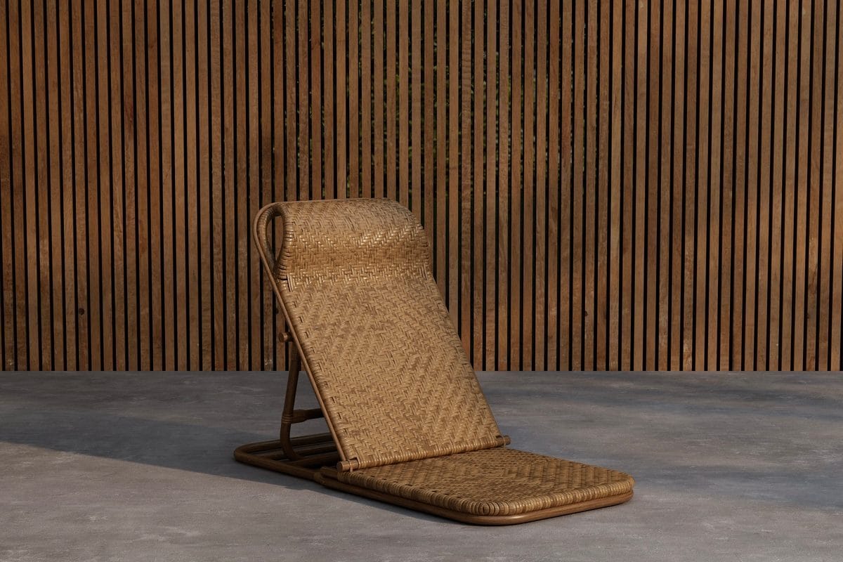 Solstol Ellie Utomhus - Brun