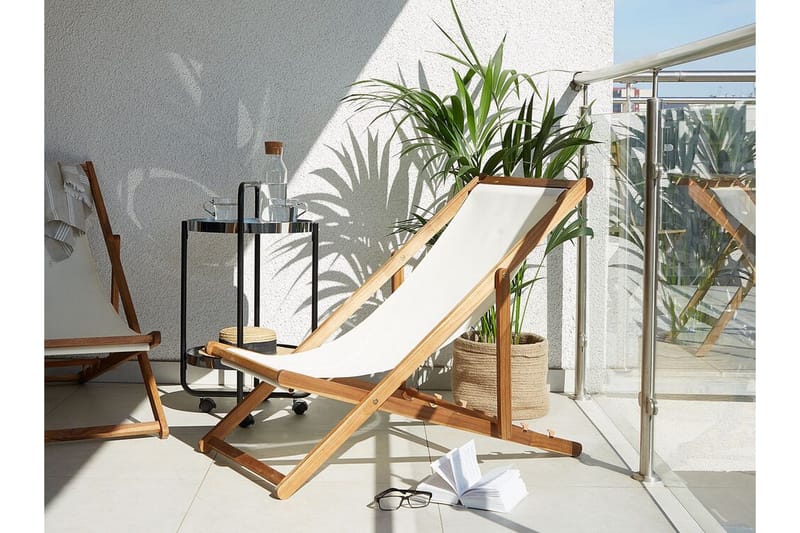 Gjengene Solstol - Brun - Utemöbler - Utestolar & fåtöljer - Solstol