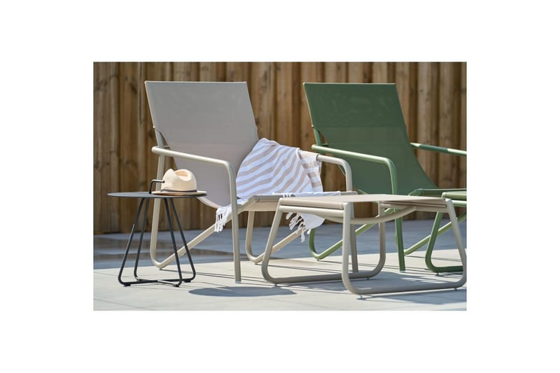 Solstol Hillerstorp Sandholma Beige - Beige - Utemöbler - Utestolar & fåtöljer - Solstol