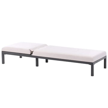 Solstol Lariano - Beige, svart - Utemöbler - Utestolar & fåtöljer - Solstol