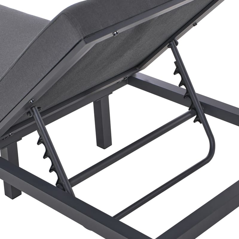 Solstol Lariano - Grå - Utemöbler - Utestolar & fåtöljer - Solstol