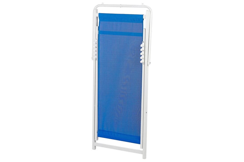 Solstol Locri Ii - Blå, Vit - Utemöbler - Utestolar & fåtöljer - Solstol