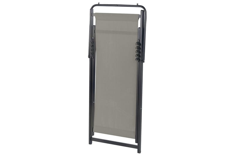 Solstol Locri Ii - Grå, svart - Utemöbler - Utestolar & fåtöljer - Solstol