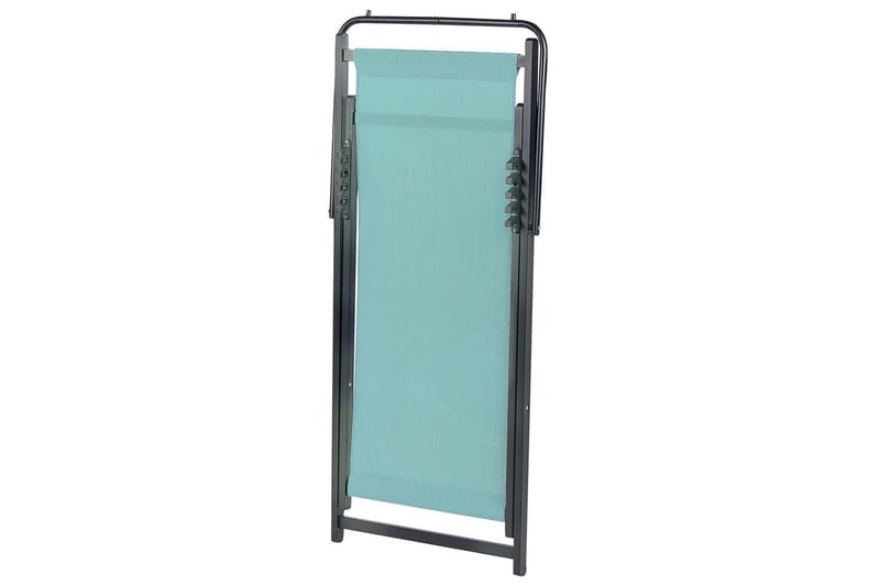 Solstol Locri Ii - Turkos, Svart - Utemöbler - Utestolar & fåtöljer - Solstol