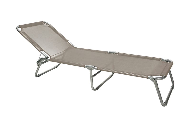 Lounge Trip 191x57xh28 Säng: Textilin Taupe - Utemöbler - Utestolar & fåtöljer - Solstol