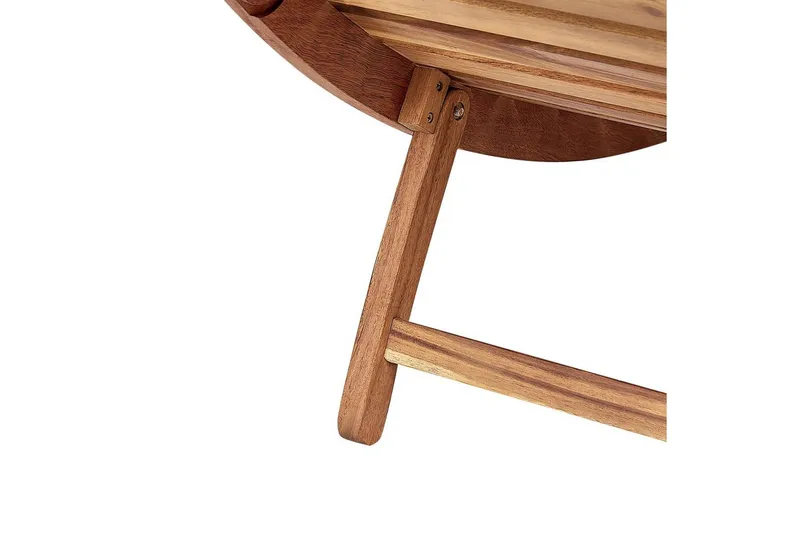 Solstol Luino - Ljus trä, vit - Utemöbler - Utestolar & fåtöljer - Solsängar & solvagnar