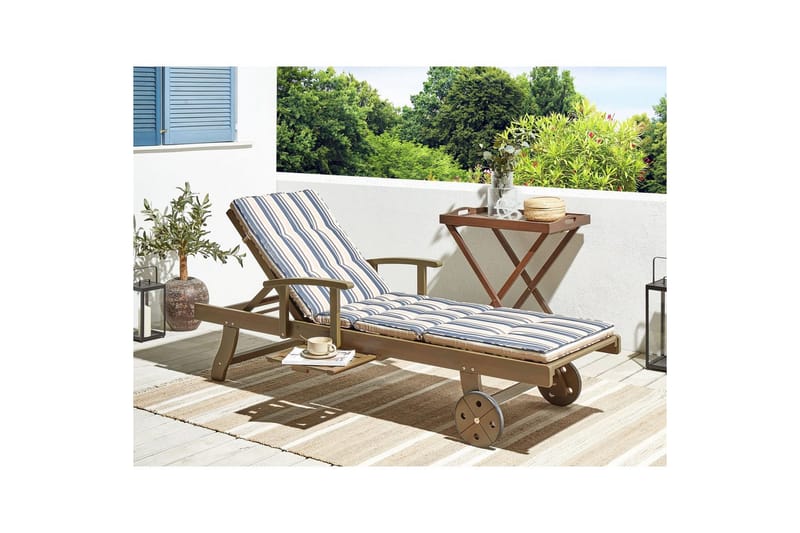 Solstol med dyna Amantea - Utemöbler - Utestolar & fåtöljer - Solsängar & solvagnar