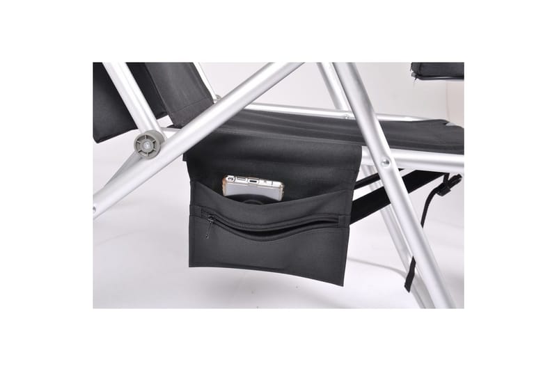 Mobilficka Fritab till Roxystol - Svart - Utemöbler - Utestolar & fåtöljer - Solstol - Strandstol