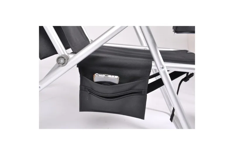Mobilficka Fritab till Roxystol - Svart - Utemöbler - Utestolar & fåtöljer - Solstol - Strandstol
