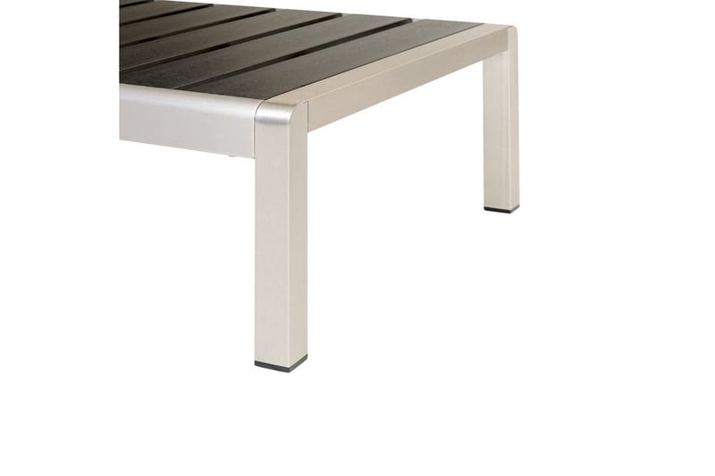 Solstol Nardo - Svart, Silver - Utemöbler - Utestolar & fåtöljer - Solsängar & solvagnar