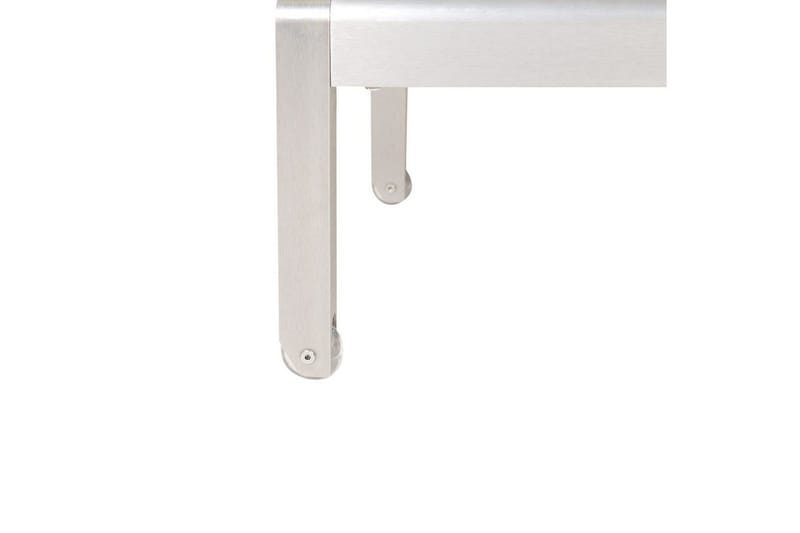 Solstol Nardo - Svart, Silver - Utemöbler - Utestolar & fåtöljer - Solsängar & solvagnar