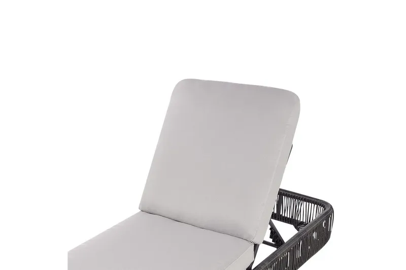 Solstol Osini - Grå, svart - Utemöbler - Utestolar & fåtöljer - Solsängar & solvagnar