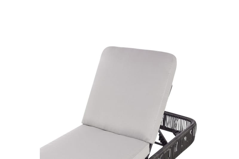 Solstol Osini - Grå, svart - Utemöbler - Utestolar & fåtöljer - Solsängar & solvagnar