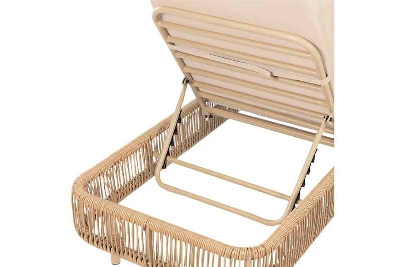 Solstol Osini - Naturligt, beige - Utemöbler - Utestolar & fåtöljer - Solsängar & solvagnar