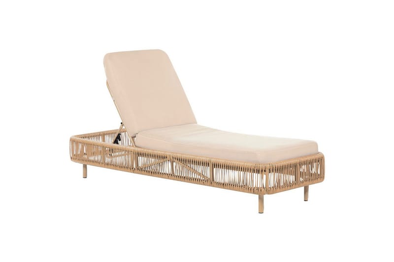 Solstol Osini - Naturligt, beige - Utemöbler - Utestolar & fåtöljer - Solsängar & solvagnar