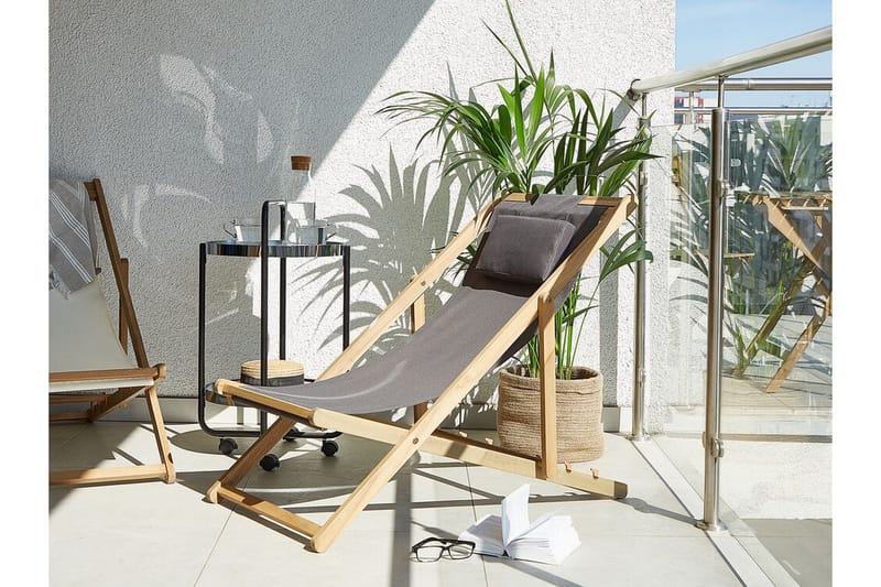 Oykel Solstol - Mörkgrå - Utemöbler - Utestolar & fåtöljer - Solstol