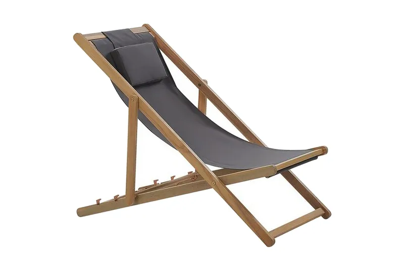 Oykel Solstol - Mörkgrå - Utemöbler - Utestolar & fåtöljer - Solstol