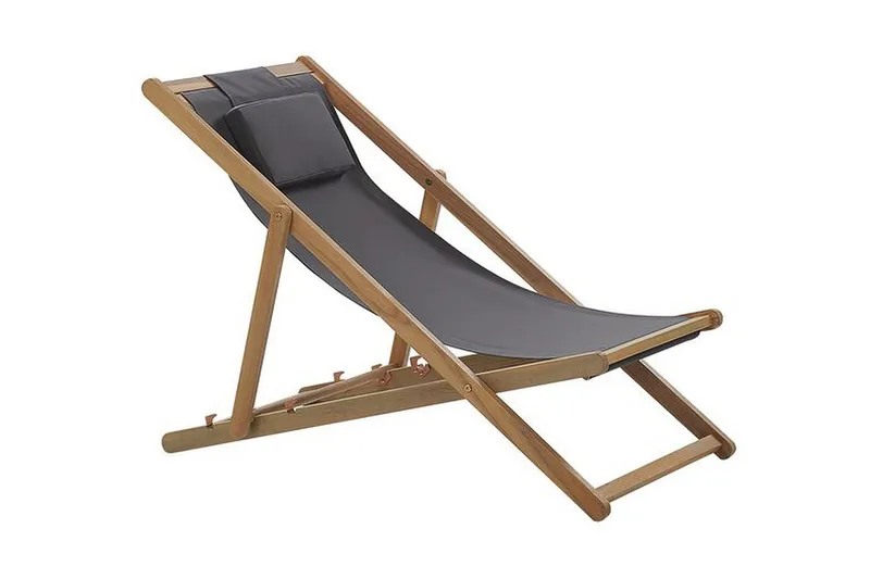 Oykel Solstol - Mörkgrå - Utemöbler - Utestolar & fåtöljer - Solstol