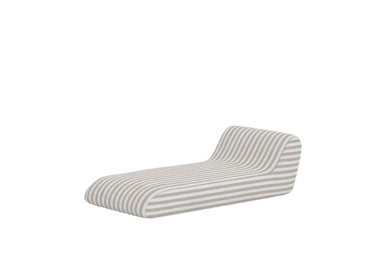 Solstol Redang Utomhus - Beige och vita ränder - Utemöbler - Utestolar & fåtöljer - Solsängar & solvagnar