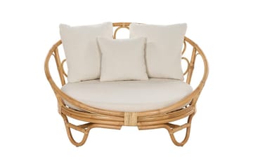 Solstol Rossano - Naturligt, beige - Utemöbler - Utestolar & fåtöljer - Utefåtöljer & loungefåtöljer
