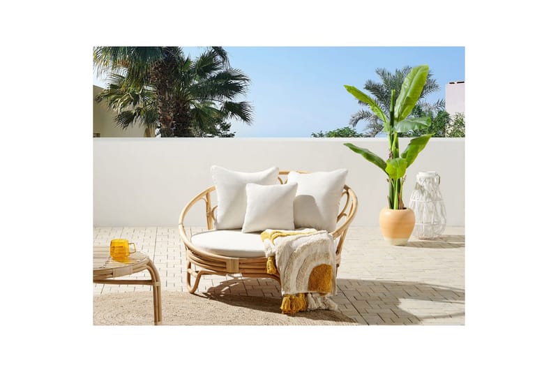 Solstol Rossano - Naturligt, beige - Utemöbler - Utestolar & fåtöljer - Utefåtöljer & loungefåtöljer