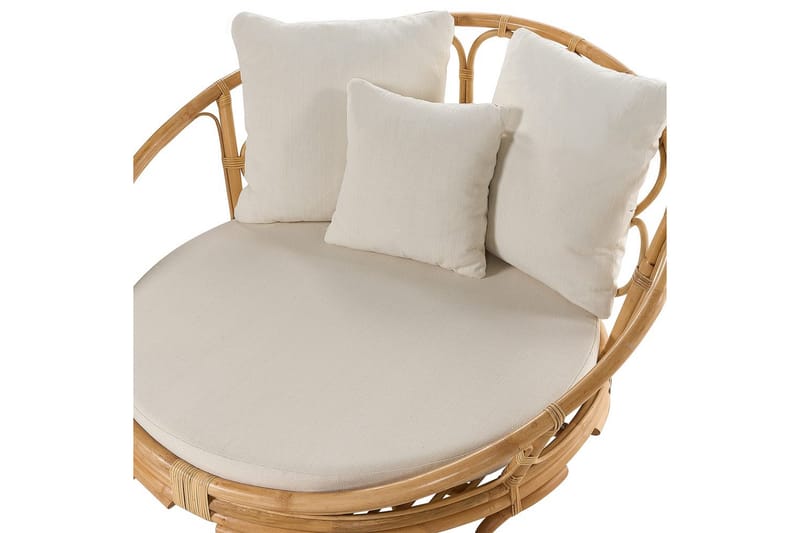 Solstol Rossano - Naturligt, beige - Utemöbler - Utestolar & fåtöljer - Utefåtöljer & loungefåtöljer
