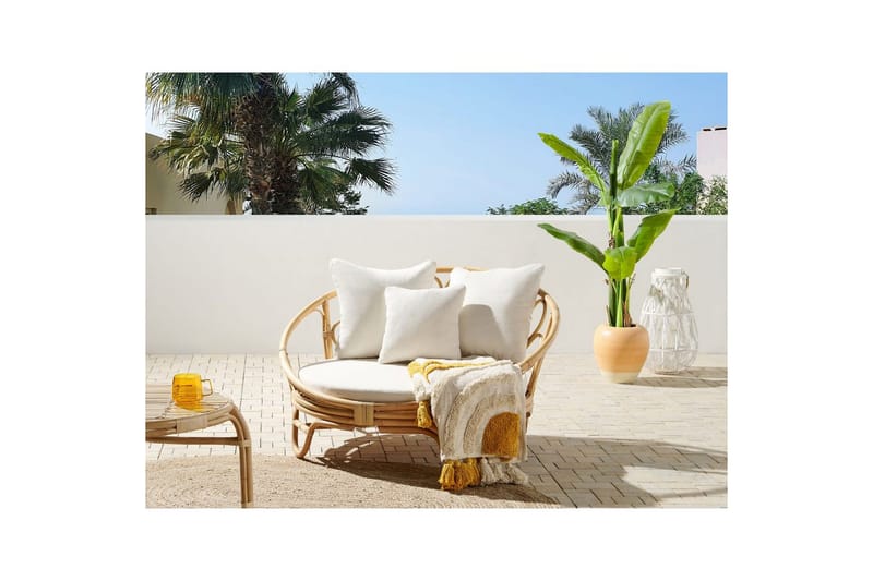 Solstol Rossano - Naturligt, beige - Utemöbler - Utestolar & fåtöljer - Utefåtöljer & loungefåtöljer