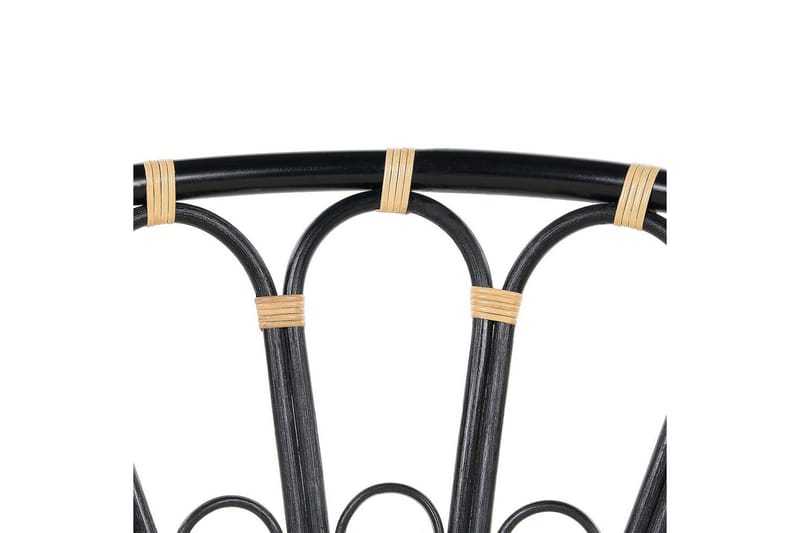 Solstol Rossano - Svart, beige - Utemöbler - Utestolar & fåtöljer - Utefåtöljer & loungefåtöljer