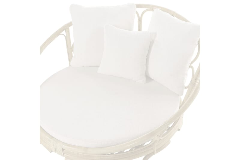 Solstol set om 2 Rossano - Naturligt, beige - Utemöbler - Utestolar & fåtöljer - Utefåtöljer & loungefåtöljer