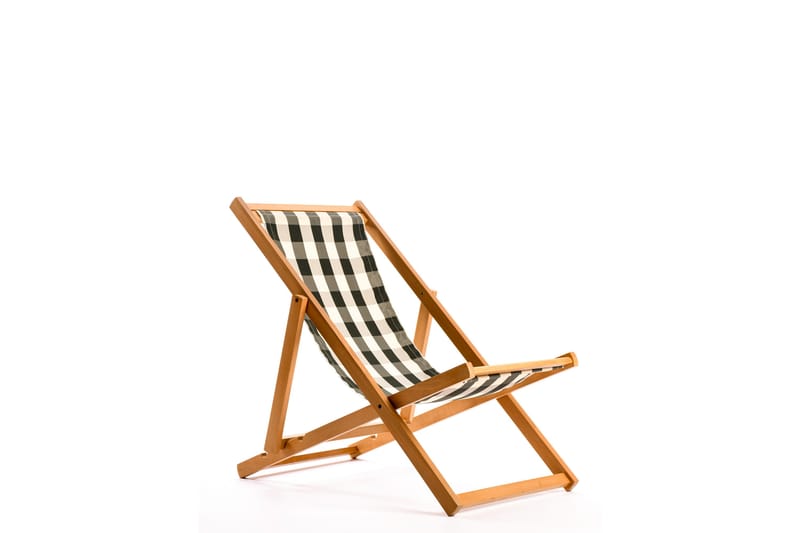 Smithstone Solstol 90x70 cm Natur Grön/Vit - Solstol