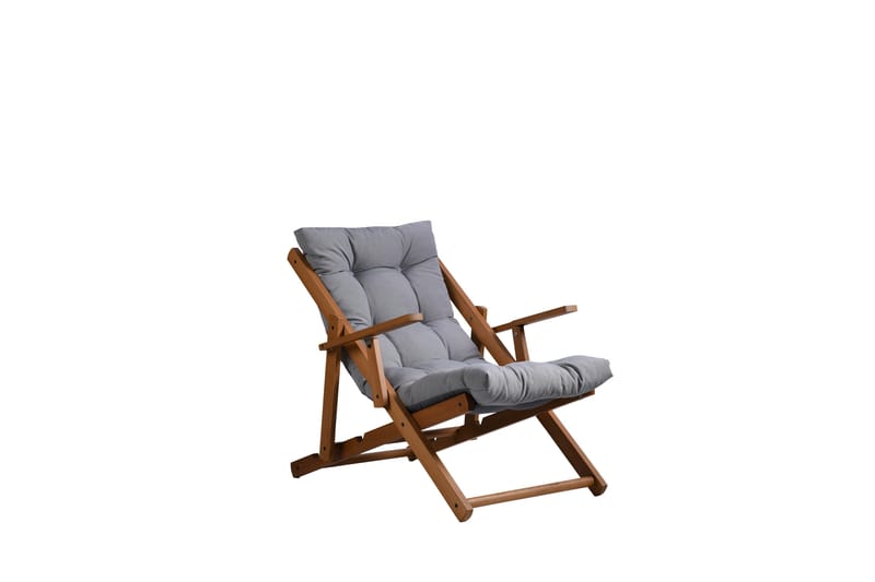Smithstone Solstol 90x70 cm Natur Ljusgrå - Utemöbler - Utestolar & fåtöljer - Solstol
