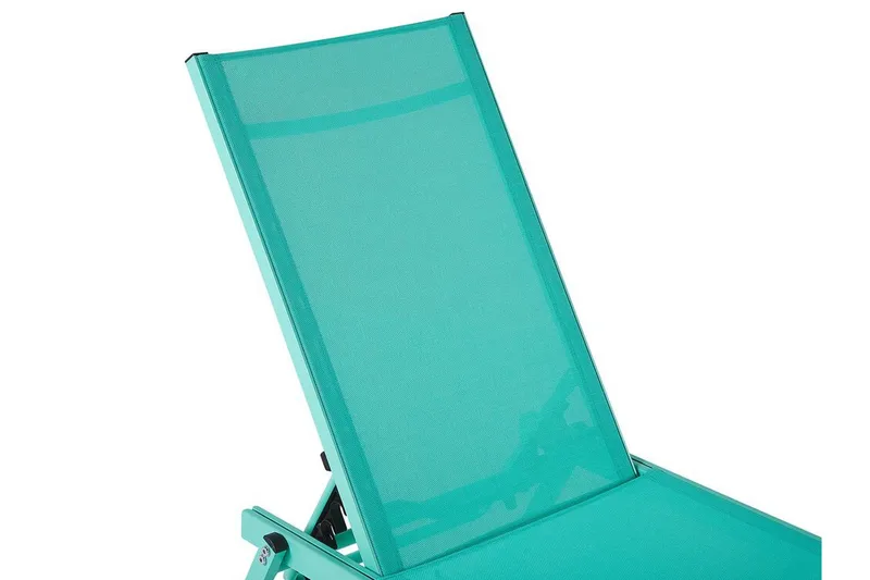 Solsäng turkos PORTOFINO - Grön - Utemöbler - Utestolar & fåtöljer - Solsängar & solvagnar
