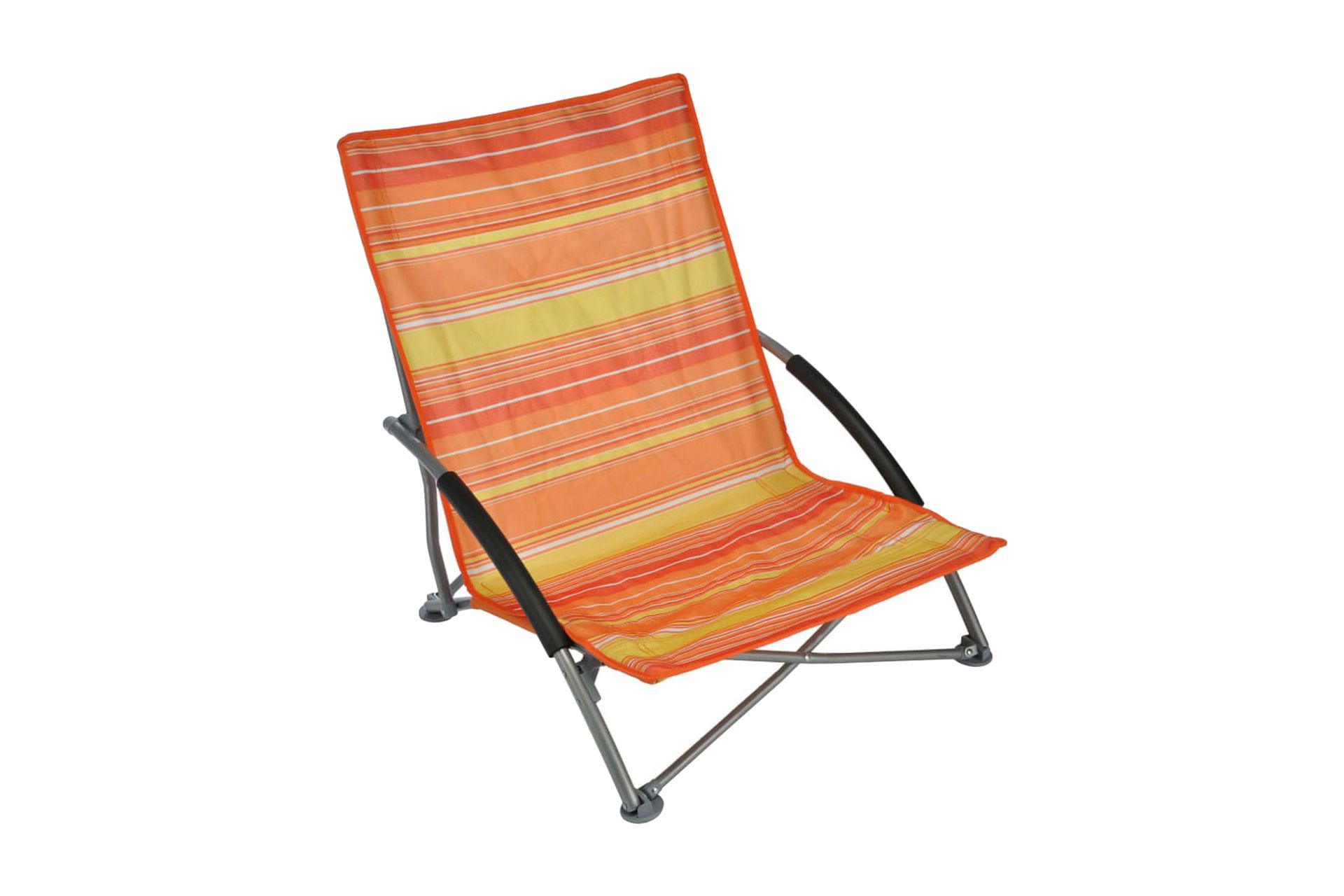 HI Hopfällbar strandstol orange 65x55x25/65cm - Orange - Utemöbler - Utestolar & fåtöljer - Solstol - Strandstol