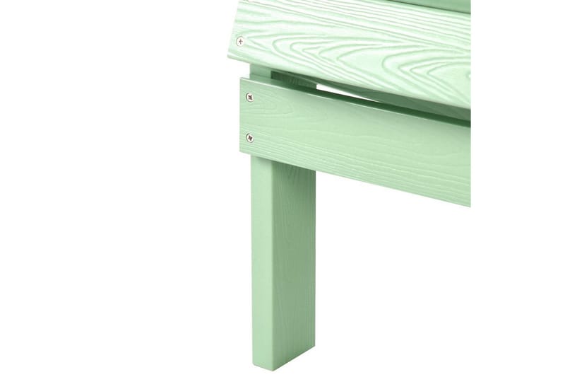 Trädgårdsstol Adirondack - Grön, 75x88x88 cm - Utemöbler - Utestolar & fåtöljer - Solstol - Däckstol