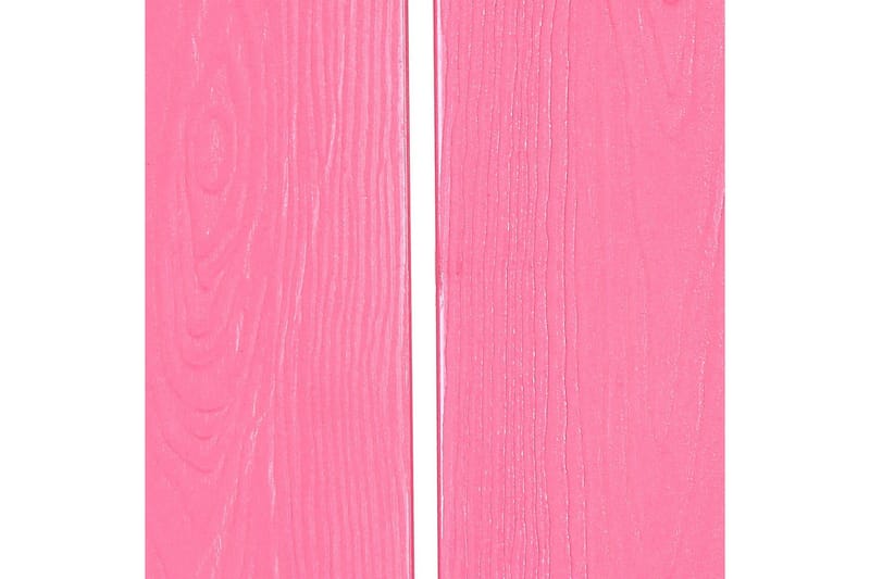 Trädgårdsstol Adirondack - Rosa, 75x88x88 cm - Utemöbler - Utestolar & fåtöljer - Solstol - Däckstol